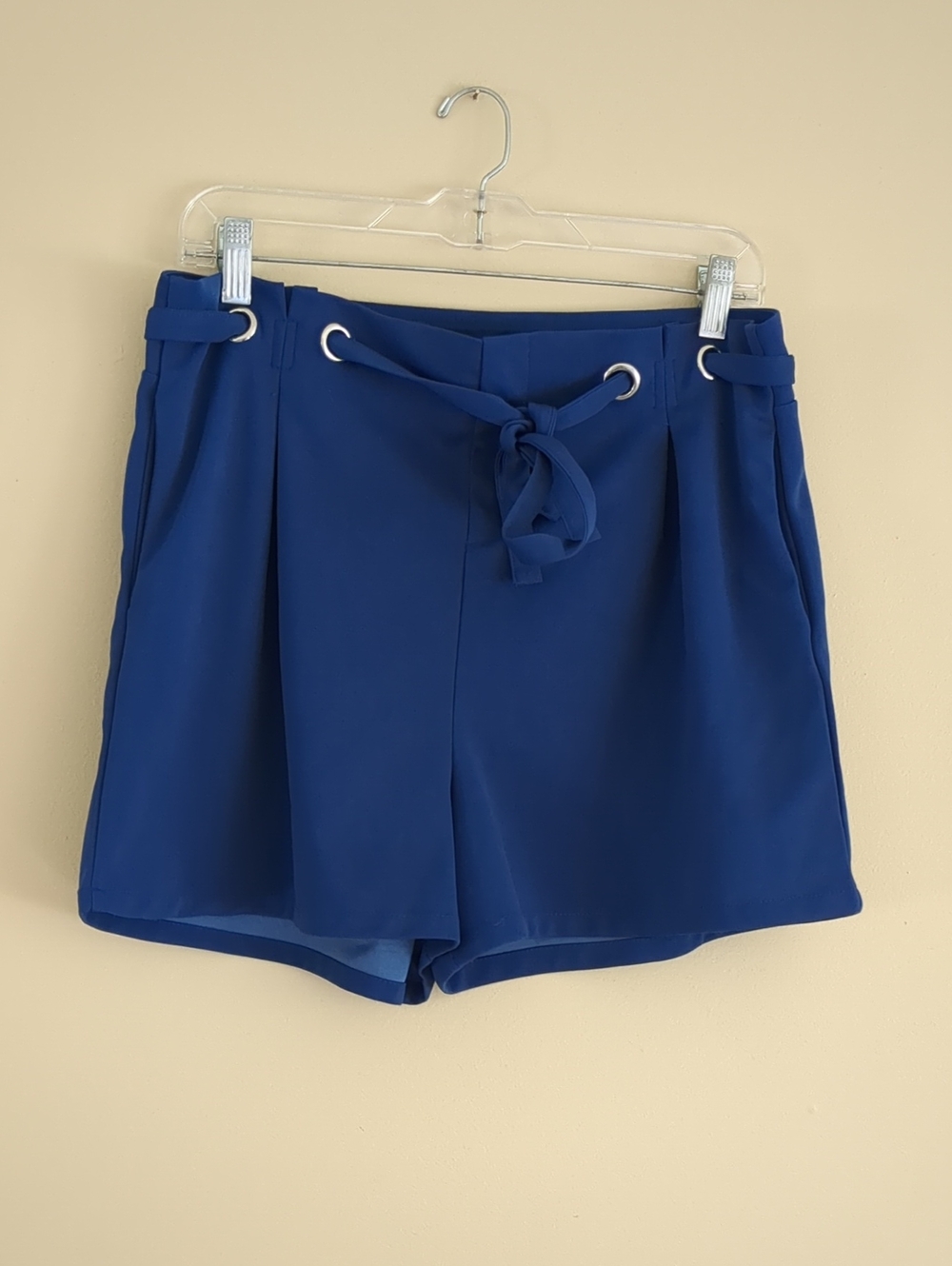 Large Savion Blue Pull On Shorts
